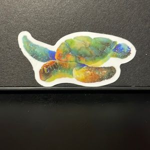 COLORFUL SEA TURTLE STICKER